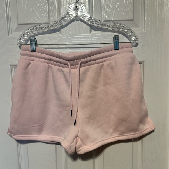refuge Pants - Refuge Athletics Pink Drawstring Shorts